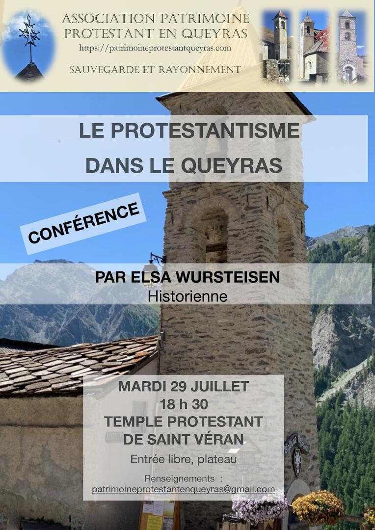 Affiche conference Elsa Wursteisen